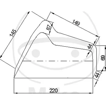 Krycí plachta JMP vysoce kvalitní černý YAMAHA WR 125 X 2009-2017