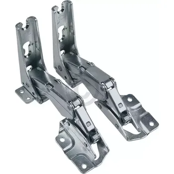 Příslušenství pro lednici Gorenje Mora - Horní a dolní pant dveří chladničky (347828) | Náhradní závěsy dveří | Kvalitní kovové provedení pro bezpečné zavěšení dveří chladničky Gorenje