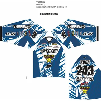 Moto dres Dres na zakázku Motokros, Enduro, MTB, BMX, DH, 104 2H1118802