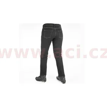Moto oblečení ZKRÁCENÉ kalhoty Original Approved Jeans Slim fit, OXFORD dámské (černá) (Barva: černá, Velikost: 12/26) 2H28966