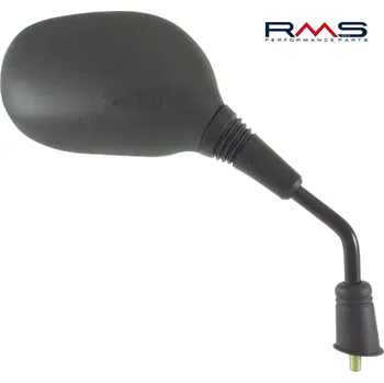 Zrcátko pro motocykl Zpětné zrcátko RMS 122771040 pravý černý SYM Symphony 125 2009-2014