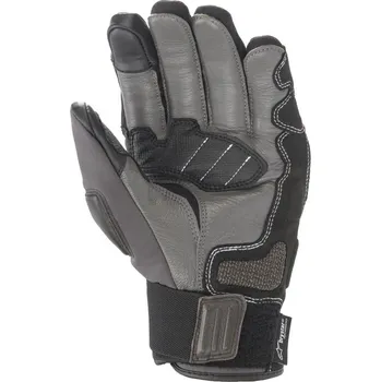 Moto rukavice rukavice COROZAL DRYSTAR, ALPINESTARS (černá/hnědá/tmavě šedá) (Velikost: M) 2H569862