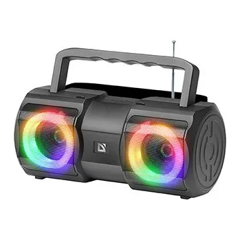 Defender reproduktor BEATBOX 20, Li-Ion, 2.0, 20W, černý, regulace hlasitosti, přenosný, LED podsvícení, s integr. baterií, 80Hz~2