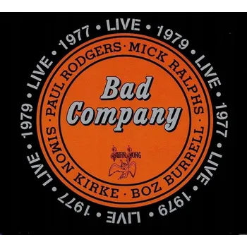 Zahraniční hudba Bad Company Live 1977 & 1979 (2CD) Bad Company CD