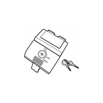 Zavazadlo na motocykl Zamykací mechanismus SHAD D1B50MAR pro SH50 BMW R 1200 GS 2013-2018