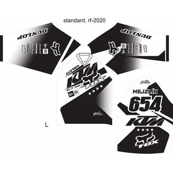 Moto dres Dres na zakázku Motokros, Enduro, MTB, BMX, DH, 128 2H1128119