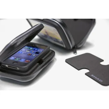 Zavazadlo na motocykl Držák na chytré telefony SHAD 130x90 mm X0SG10H na řídítka 4,3" NIU N Series 2018-2021