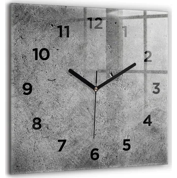 Hodiny Nástěnné hodiny Wallfluent šedé 60 cm