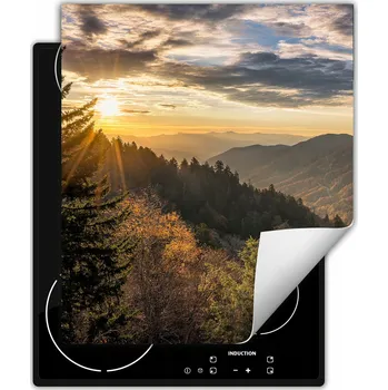 Obraz Ochranná podložka na indukci dekorativní rolovací do kuchyně potisk 50x52 wm0407