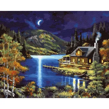 Obraz Obrázek k VYMALOVÁNÍ PODLE ČÍSEL Na Rámu ARTNAPI