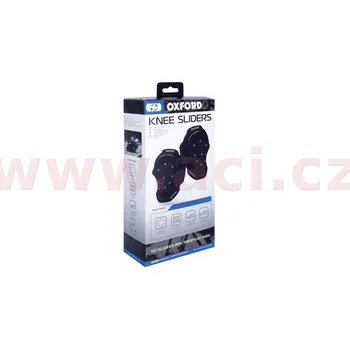 Motocyklový chránič kolene a holeně OXFORD Sukně Drop Sparkie Knee Sliders Black OX688