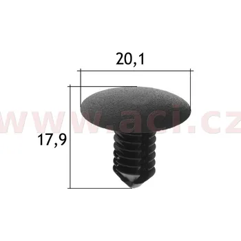 plastová příchytka (sada 10 ks) 57154Z