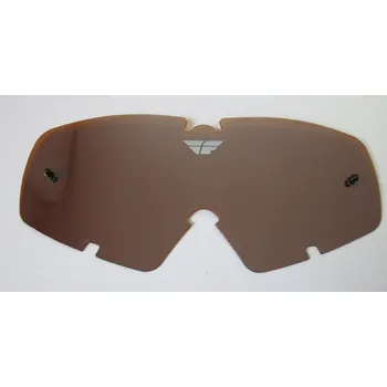 Motocyklové brýle sklo FLY Focus Youth FLY RACING (chromově jantarová) 37-2455