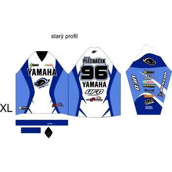 Moto dres Dres na zakázku Motokros, Enduro, MTB, BMX, DH, 207 2H112829