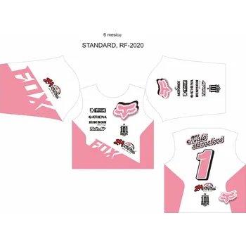 Moto dres Dres na zakázku Motokros, Enduro, MTB, BMX, DH, 105 2H1118803