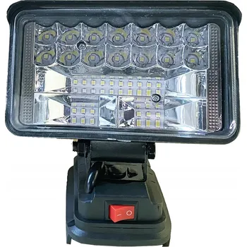 PRACOVNÍ LAMPA HALOGEN LED 4 palce SE 2 USB PORTY, AKU PRO BATERIE MAKITA