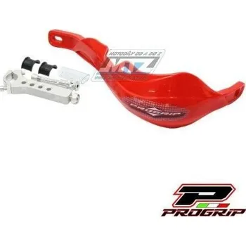Bástry (kryty páček) s výztuhou Progrip 5610 včetně univerzálního montážního kitu - červené PG5610-04