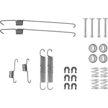Brzdová čelist Sada příslušenství, brzdové čelisti TEXTAR 97032600