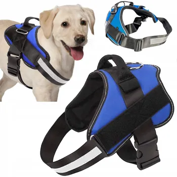 Obojek pro psa PRÉMIOVÉ postroje pro psy netlačné REFLEXNÍ XL