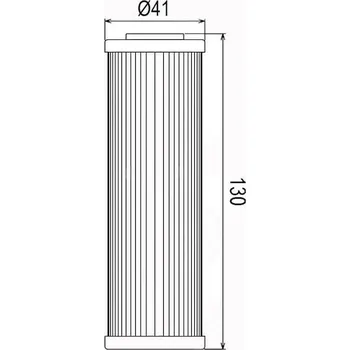 Filtr pro motocykl Olejový filtr CHAMPION COF550 100608045 KTM SX Quad 450 2009-2011