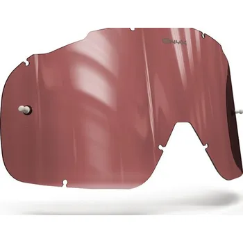 Motocyklové brýle plexi pro brýle FOX RACING AIRSPC, ONYX LENSES (červené s polarizací) 15-141-21