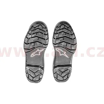 Moto obuv podrážky pro boty COROZAL/BELIZE/CAMPECHE, ALPINESTARS (černé, vel. 45,5) (Velikost: 42) 25SU404-106