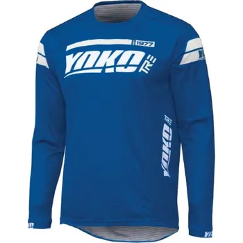 Moto dres Motokrosový dres YOKO TRE modrá L 66-226611-L