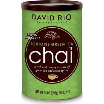 Horký nápoj David Rio Chai Latté - Green dóza 398g