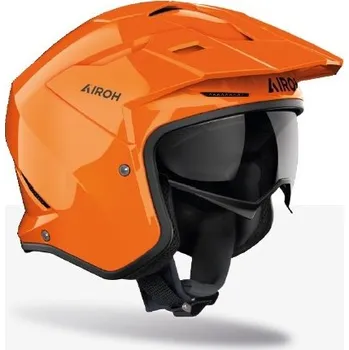 Helma na motorku Přilba KOMBAKT Color, AIROH (oranžová lesklá) 2026 (Velikost: XS)