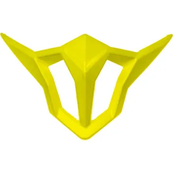 Auto-moto čelní kryt ventilace pro přilby Cross Pro 2, CASSIDA (žlutá fluo) NEMÁ