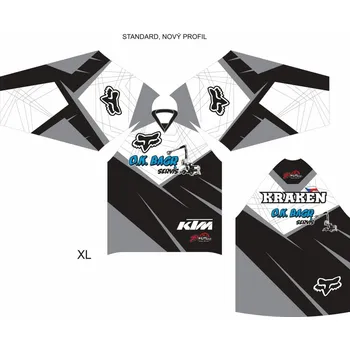 Moto dres Dres na zakázku Motokros, Enduro, MTB, BMX, DH, 7 2H1118082