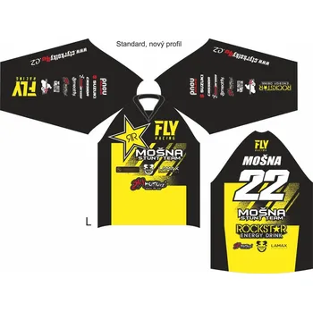 Moto dres Dres na zakázku Motokros, Enduro, MTB, BMX, DH, 25 2H1118101