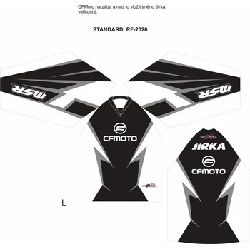 Moto dres Dres na zakázku Motokros, Enduro, MTB, BMX, DH, 133 2H1128126