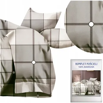 Povlečení Povlečení 200x220 3dílné bavlněný satén AIDA sada 2x povlak na polštář