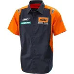 košile REPLICA TEAM KTM, (modrá/oranžová) (Velikost: S) 3PW185300