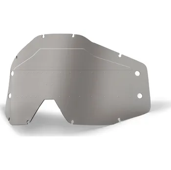 Motocyklové brýle plexi pro FORECAST systém ROLL- OFF, 100% (kouřové) 51121-007-02