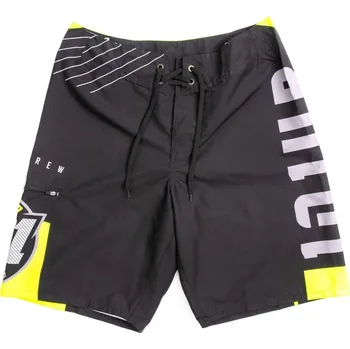 Moto kalhoty koupací šortky BOARDSHORTS, 101 RIDERS (černá, vel. M) (Velikost: M) 21093