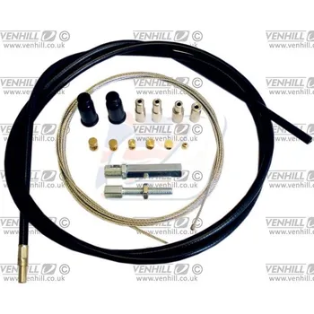 Univerzální sada škrticí klapky VENHILL - vnější 6 mm / 2,35 mm U01-4-102-BK