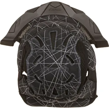 Helma na motorku klobouk interiéru pro přilby TWIST, AIROH (černý, vel. 2XL) (Velikost: 2XL) TWCG