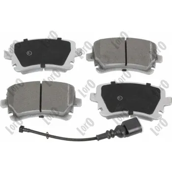 Brzdová destička Sada brzdových destiček, vždy 4 kusy v sadě ABAKUS 231-02-032