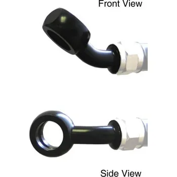 Banjo Venhill POWERHOSEPLUS 3/60087/BLACK 45° černý 3/60087/BLACK