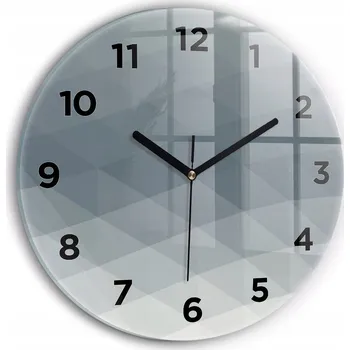 Hodiny Nástěnné hodiny Wallfluente šedé 30 cm