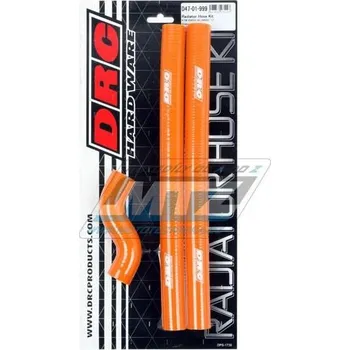 Hadice chladiče DRC RADIATOR HOSE KIT - DRC D47-01-999 - KTM 250SX / 17-18 + 250EXC+300EXC - oranžové (sada 3ks) KTM EXC 250 2017-2018