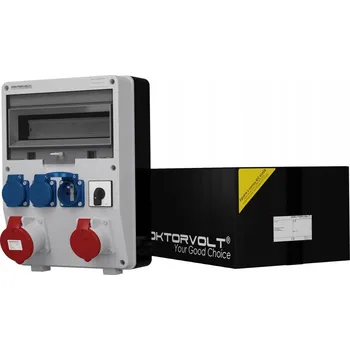 Rozvaděč Staveništní rozvaděč s jističem TD 32A 16A 3x230V Mennekes Doktorvolt