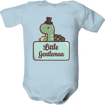 Kojenecký body Dětské body s potiskem Little dino gentleman, body dětské