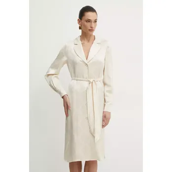 Dámské šaty Šaty Twinset béžová barva, mini, 251TP2013 01X, vel. 36