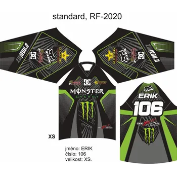 Moto dres Dres na zakázku Motokros, Enduro, MTB, BMX, DH, 117 2H1118815