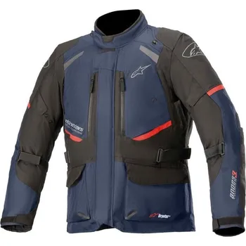Moto bunda bunda ANDES DRYSTAR, TECH-AIR 5 kompatibilní, ALPINESTARS (tmavě modrá/černá/červená) 2025 (Velikost: S) 2H902009