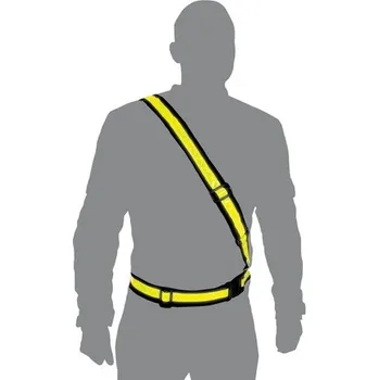 Moto vesta reflexní pás ramenní, OXFORD (žlutá fluo, vel. M) (Velikost: M) RE458