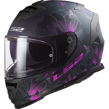 Helma na motorku LS2 FF800 STORM BURST MATT BLACK PINK 108003846-MASTER